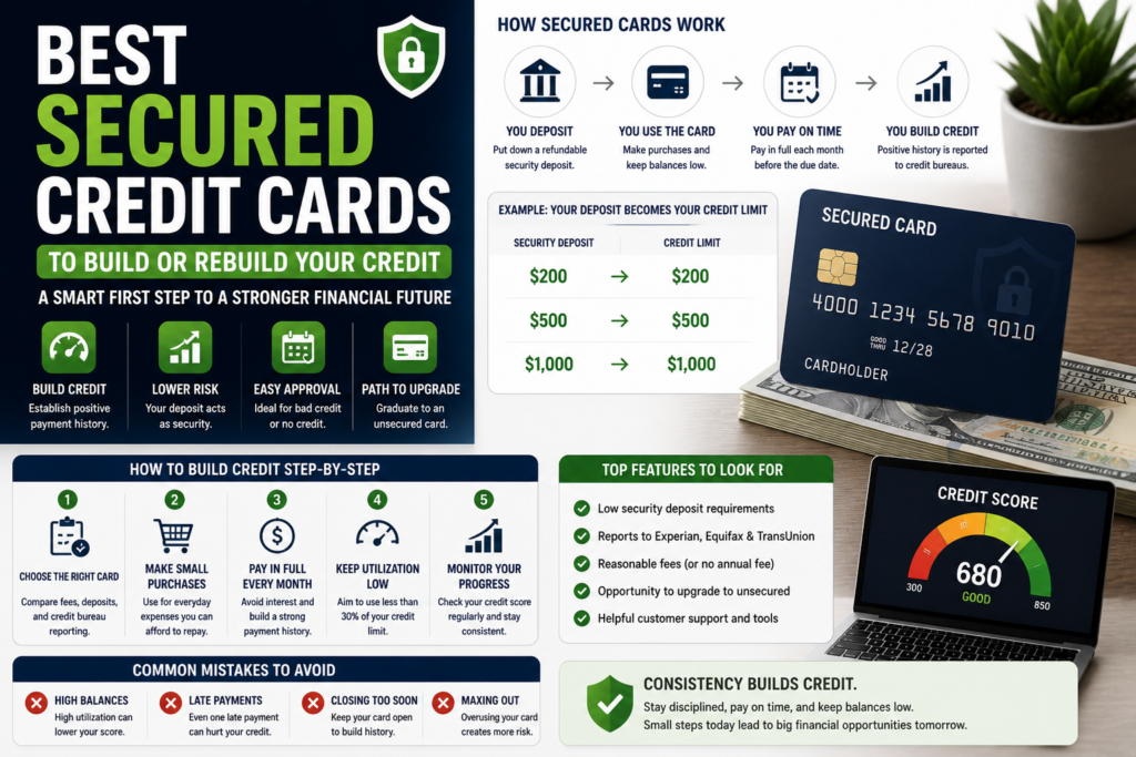 best secured credit cards