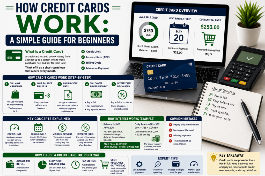 how credit cards work