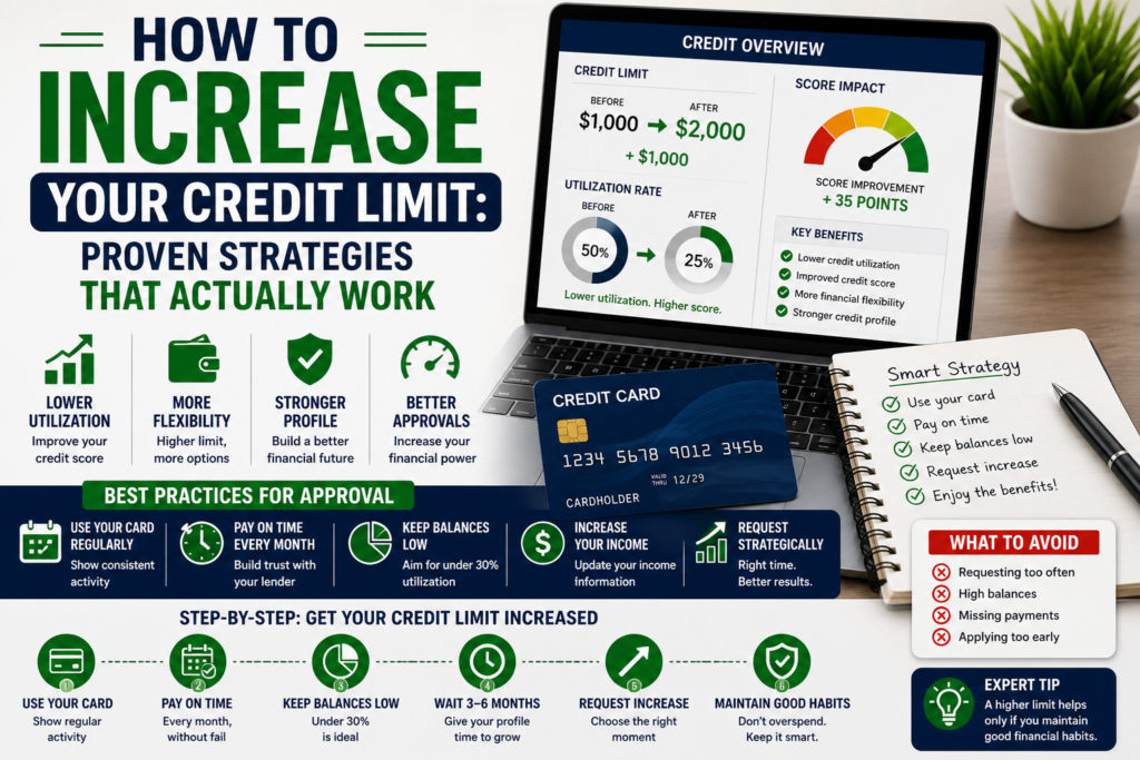 how to increase credit limit