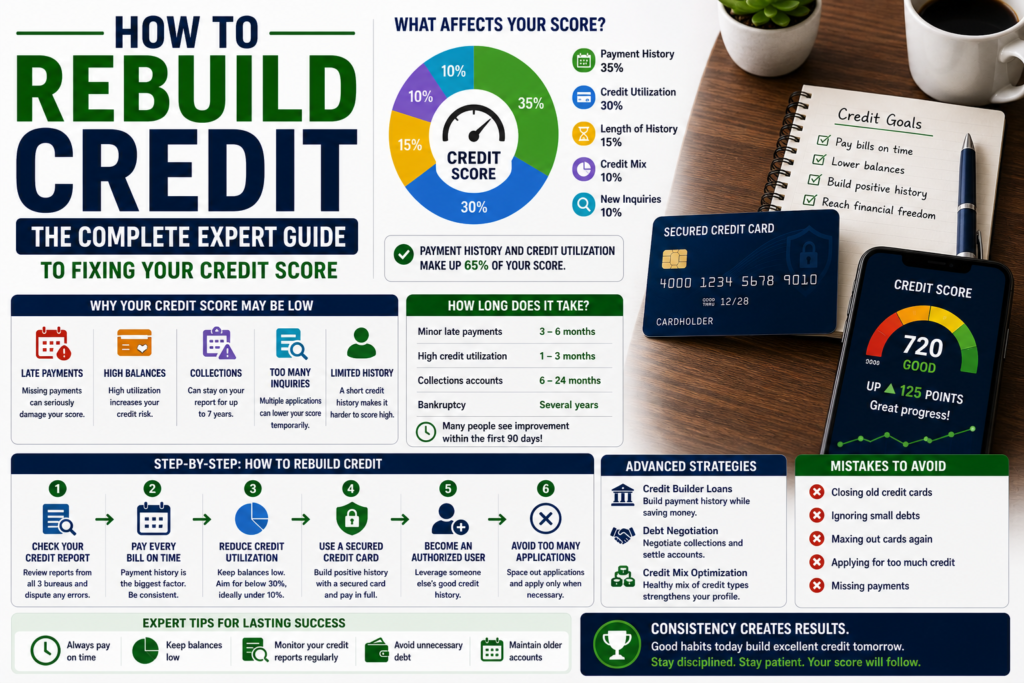 How to Rebuild Credit how to rebuild credit