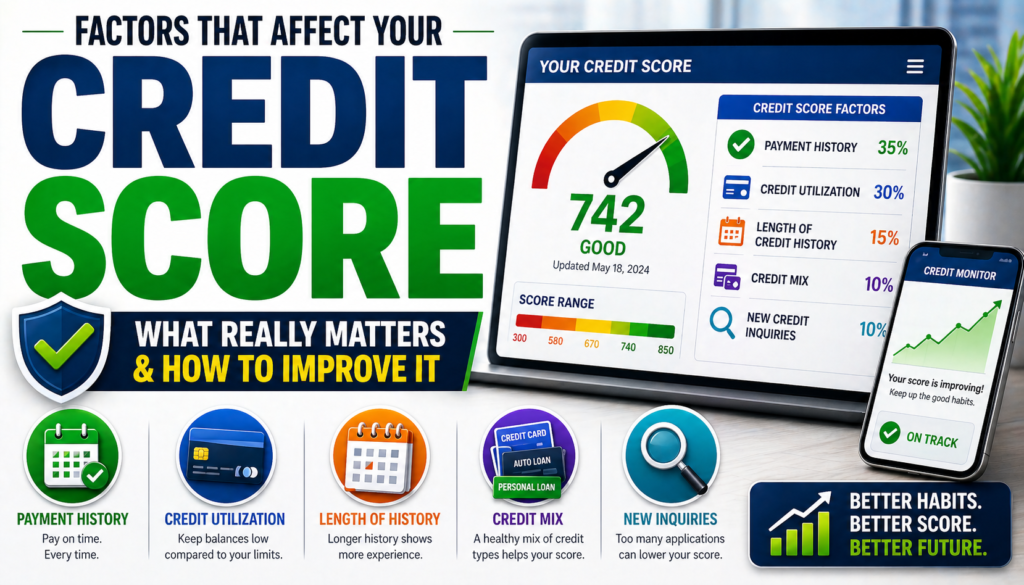 factors that affect credit score