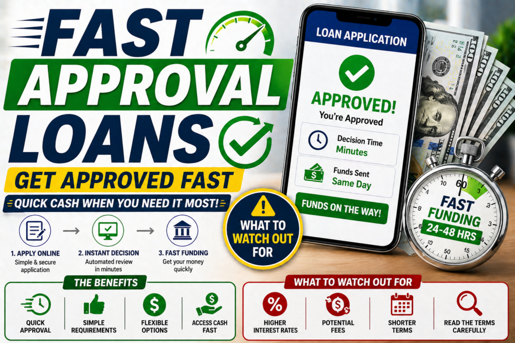 fast approval loans