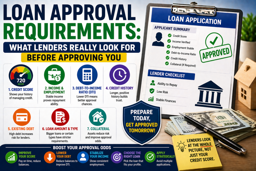 loan approval requirements