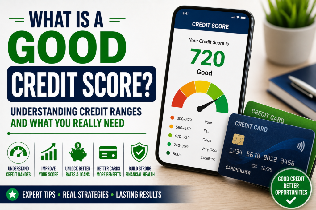 what is a good credit score